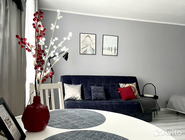 Квартира-студия, 30 м², 2 кровати
Квартира-студия, 30 м², 2 кровати