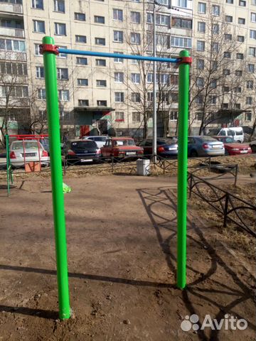 Турник уличный без сварки Турник уличный без сварки