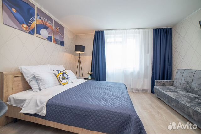 Квартира-студия, 27 м², 2 кровати 
Квартира-студия, 27 м², 2 кровати