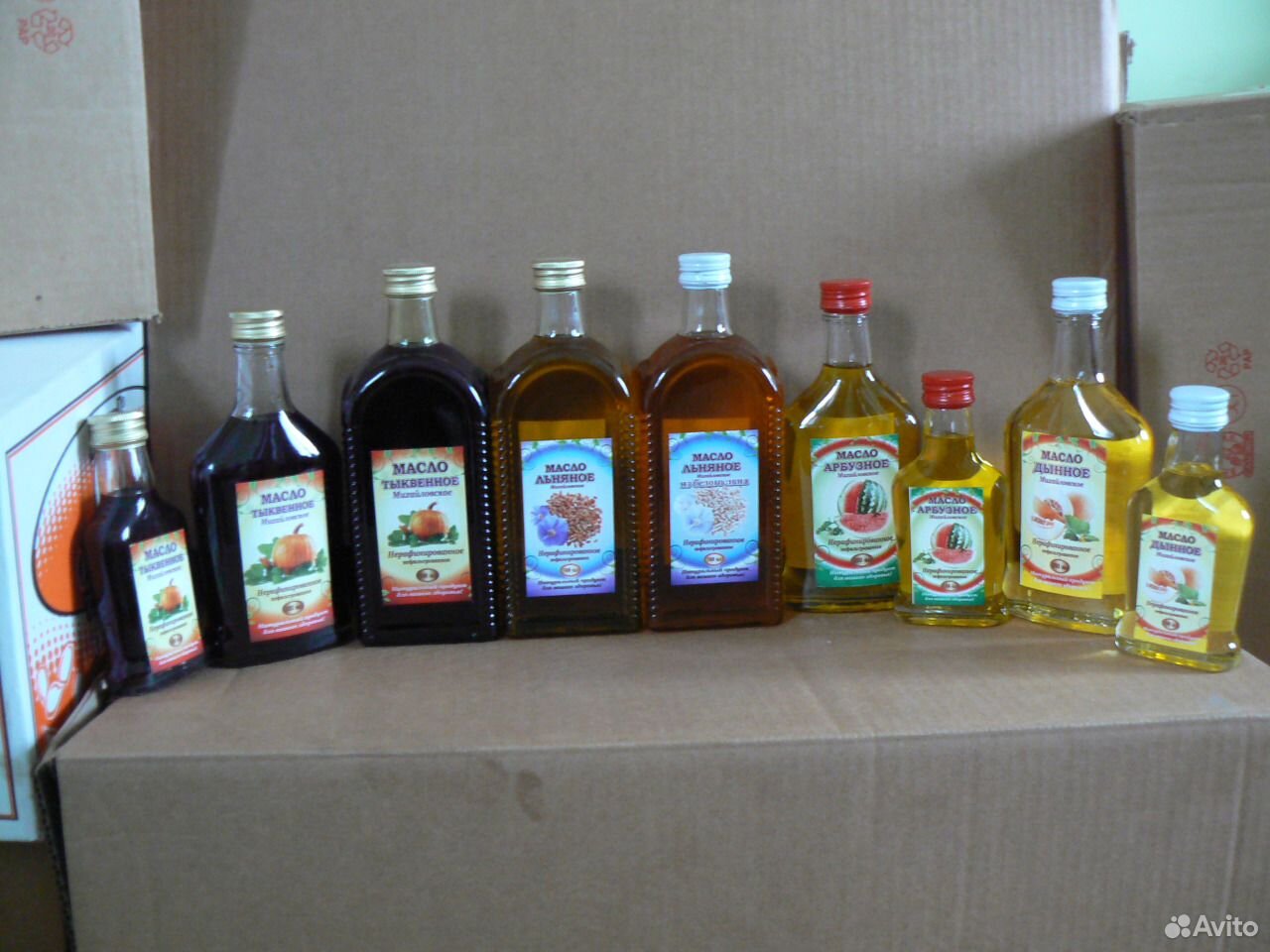 Тыквенное,арбузное,дынное,льняное масло купить на Зозу.ру - фотография № 1