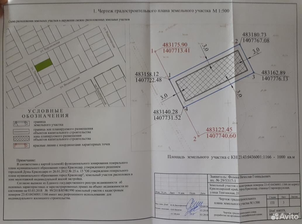 Кадастровая карта старокорсунская