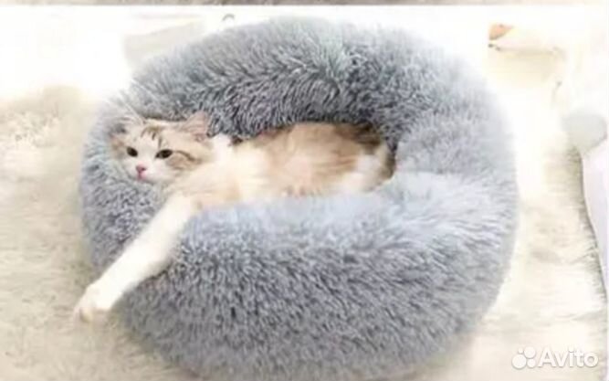 Super soft травка круглая подстилка для кошек/соба купить на Зозу.ру - фотография № 2