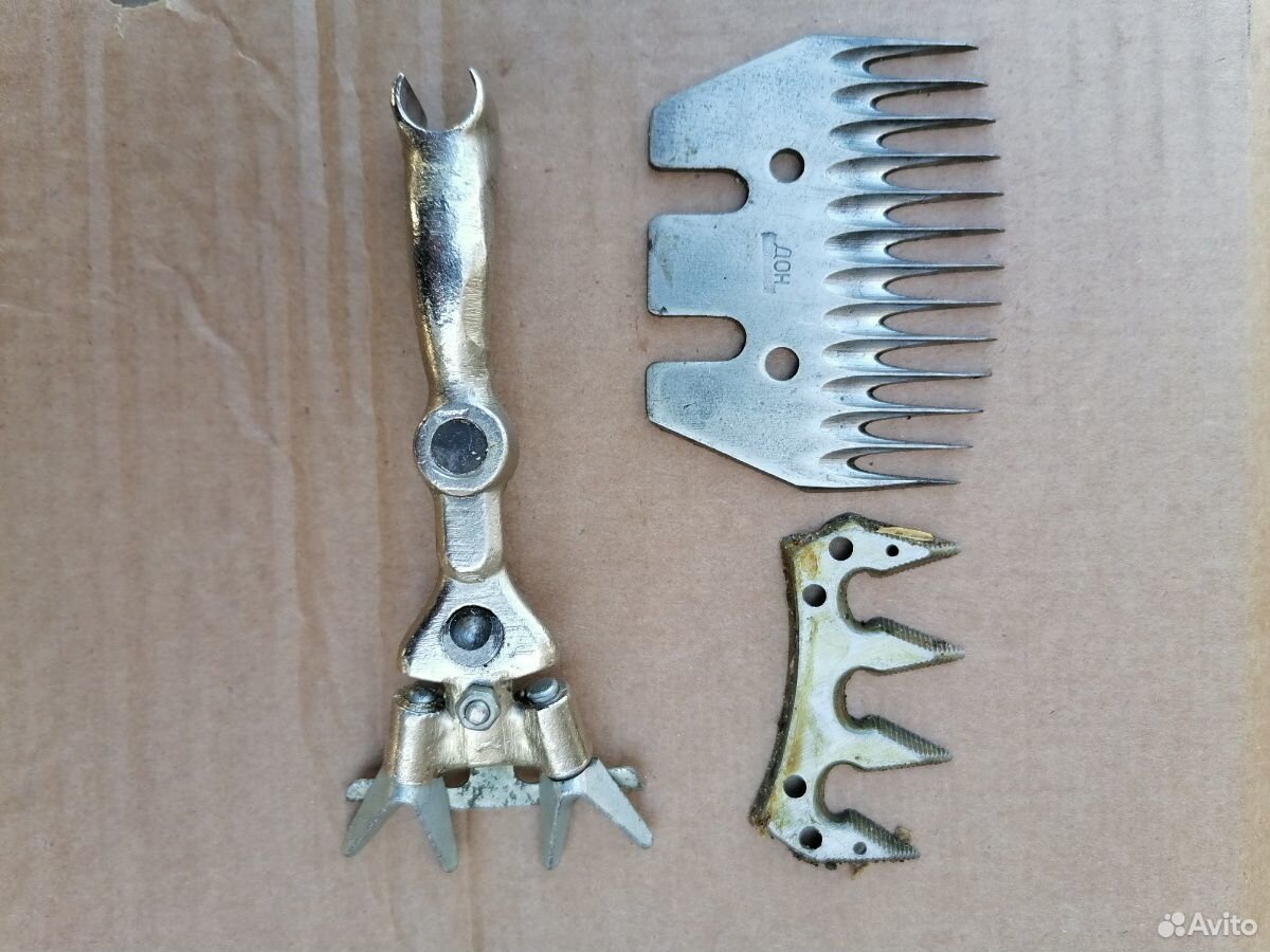 Ножи(зубчатые) и гребенки(Дон) к ножницам для стри купить на Зозу.ру - фотография № 2
