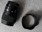 Объектив Sigma 35 mm 1.4 ART на Canon объявление продам