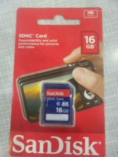 Sdhc Card 16GB 10класс