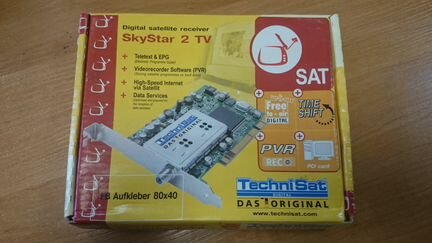 PCI DVB-S рессивер SkyStar 2 TV
