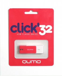 Новые флешки qumo 32GB Click