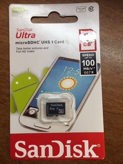 Micro SD флешкарта 8GB