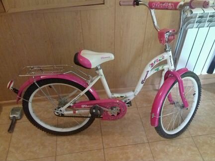 Новый велосипед для девочки