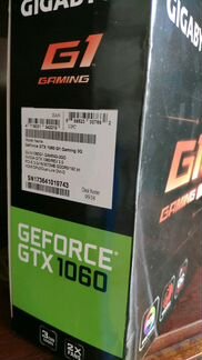 Видеокарта новая Gtx 1060 3 gb