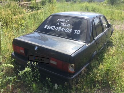 BMW 3 серия 1.6 МТ, 1990, седан, битый