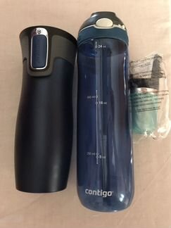 Contigo -Термокружка-бутылка для воды-ситечко
