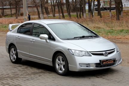 Honda Civic 1.8 МТ, 2008, 123 456 км