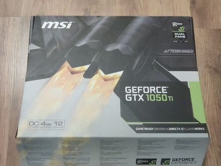 MSI Gefoce GTX 1050TI 4GB
