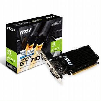 Видеокарта MSI Nvidia Geforce GT710 2gb DDR3