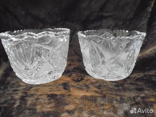 Хрустальная конфетница, салатница