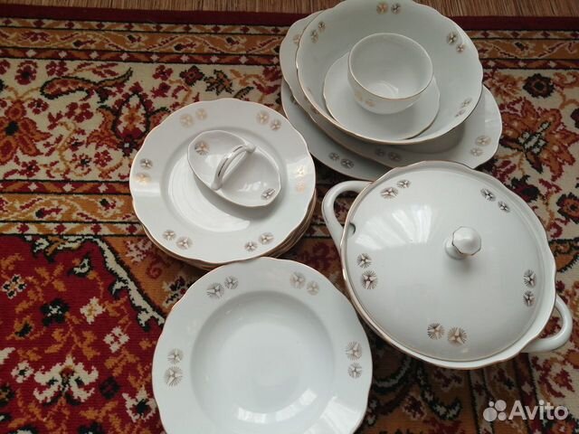 Сервиз столовый Чехословакия