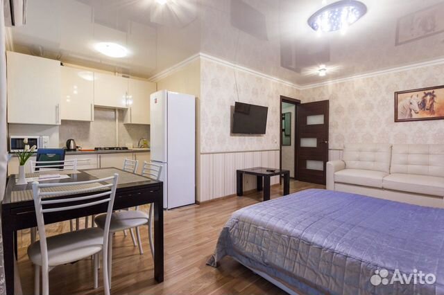 

Квартира-студия, 32 м², 2 кровати