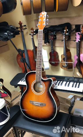 Гитара акустическая flight F-230C SB санберст