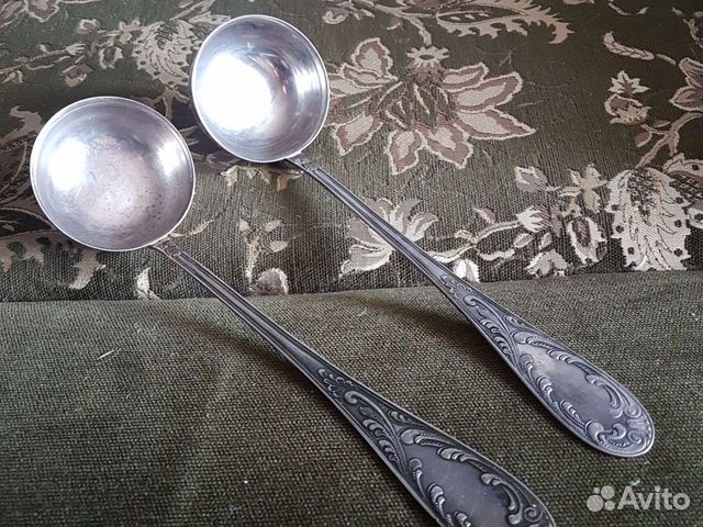 Половник мельхиоровый