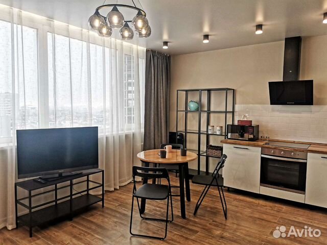 

Квартира-студия, 33 м², 2 кровати