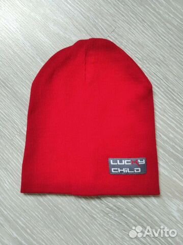 Новая двухслойная шапочка Lucky Child р45
