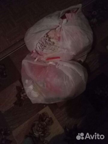 Вещи пакетами детские новорождённых