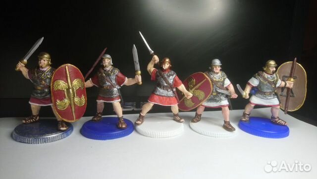 Набор солдатиков 1/32 (54мм) Римляни легионеры