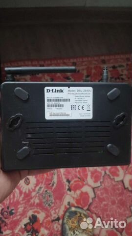 Маршрутизатор. D-link DSL 2640U