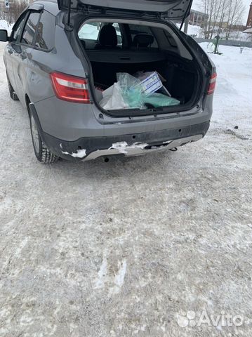 Бампер задний, Лада Веста SW крос