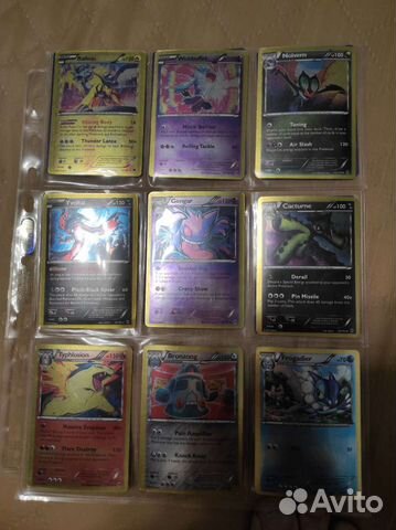 Продам карты покемон холо реверс холо