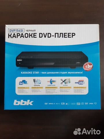 DVD плеер караоке новый