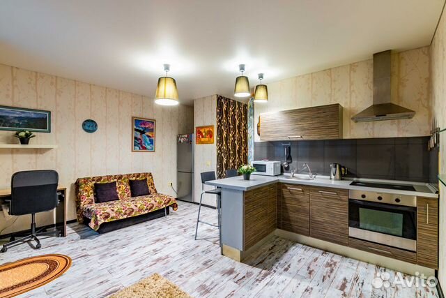 

Квартира-студия, 40 м², 2 кровати