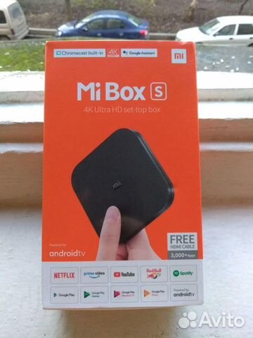 Xiaomi Mi Box S Global Новая тв приставка