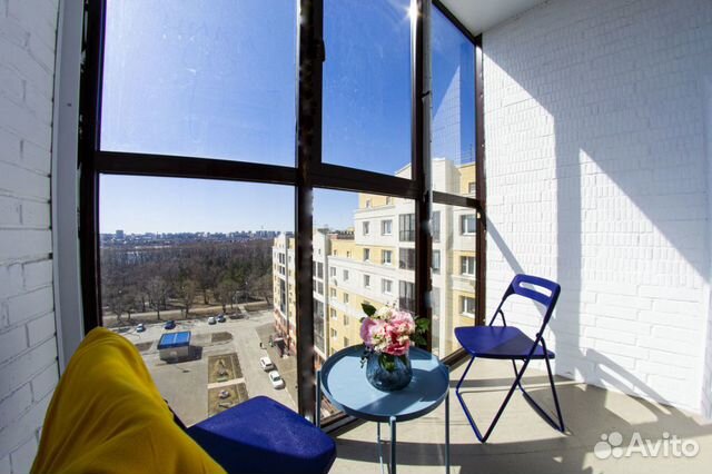 

Квартира-студия, 40 м², 2 кровати