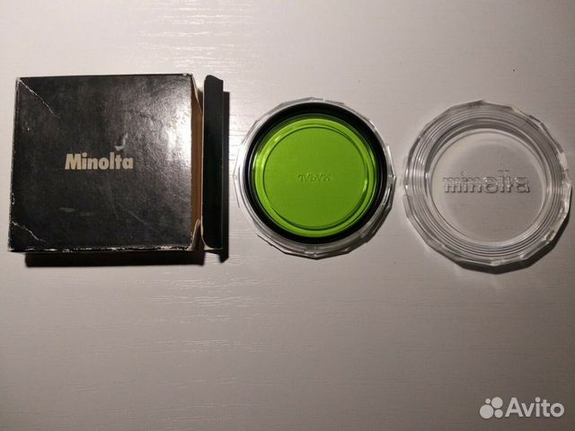 Фотофильтр зеленый Minolta Green GO - 55mm