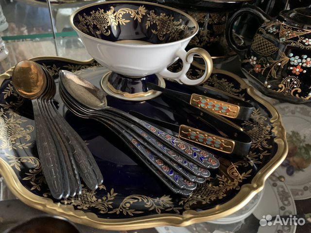 Старинная пасуда и столовое серебро, мельхиор СССР