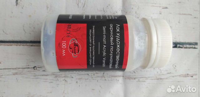 Лак художественный, пастель, акриловый ролик