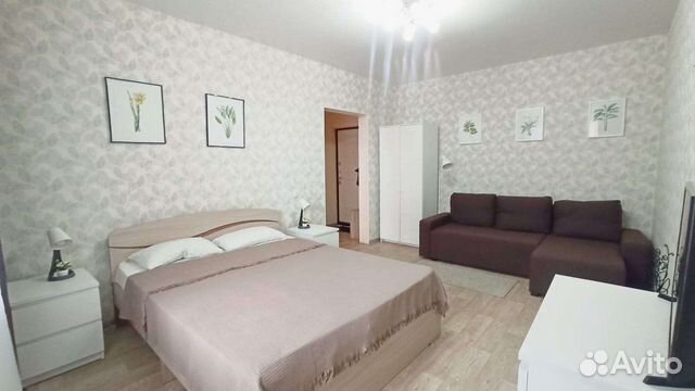 

1-к. квартира, 40 м², 2 кровати
