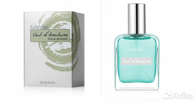 Мужс туалетная вода Vent d'Aventures 35мл Faberlic