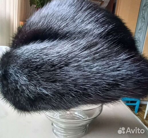 Шапка норковая женская