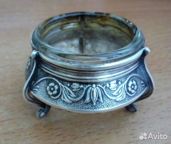 Солонка мельхиор СССР