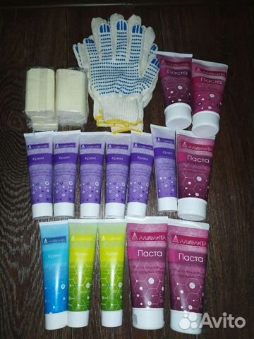 Крем для кожи рук и паста очищающая