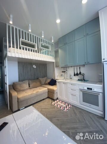 

Квартира-студия, 20 м², 2 кровати