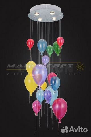 Люстра Водопад 1-2455-4-CR GU10