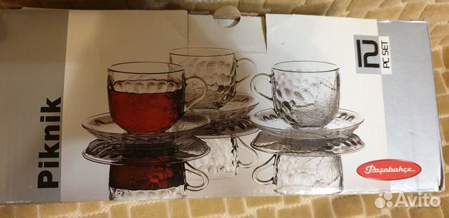 Чайные чашки с блюдцами Piknik