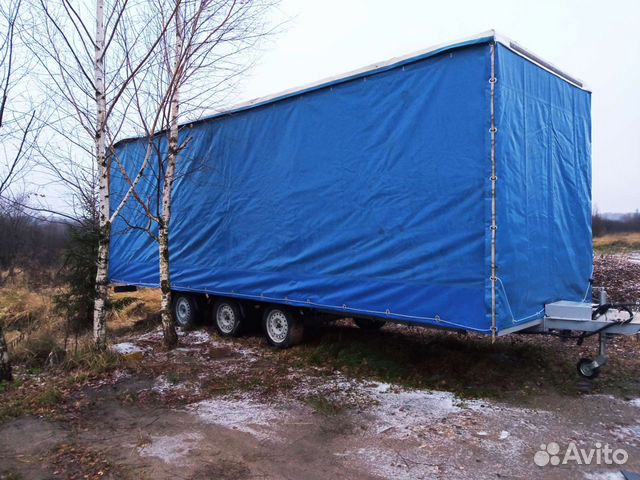 Авито Прицеп Трехосный России Купить