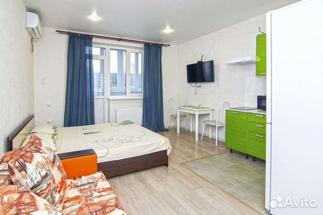 

Квартира-студия, 31 м², 2 кровати
