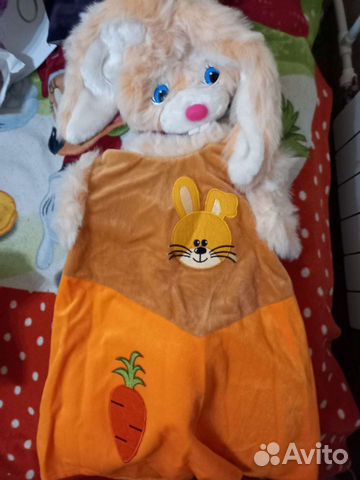 Карнавальный костюм Заяц (платье и шапочка)