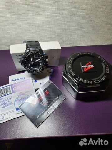 Часы мужские Casio G-shock GWN 1000B